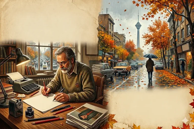 “Suddenly, the Author Himself” By Reza Farokhfal